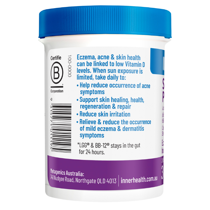 Inner Health Skin Shield Probiotic 30 Capsules