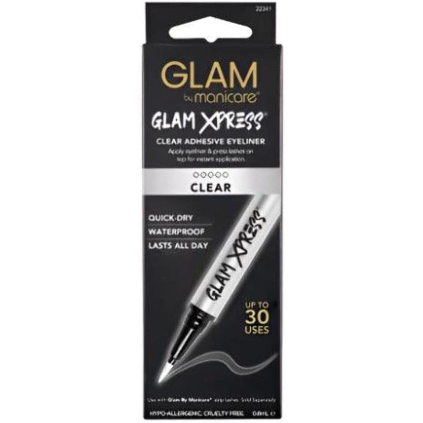 Manicare Glam Xpress E/liner Cl 0.8ml