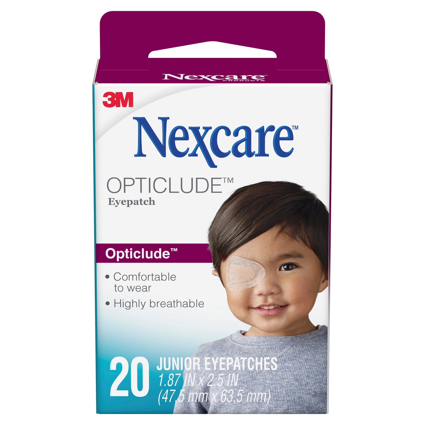 Nexcare Opticlude Eye Pad Junior X 20 - Cutprice Online