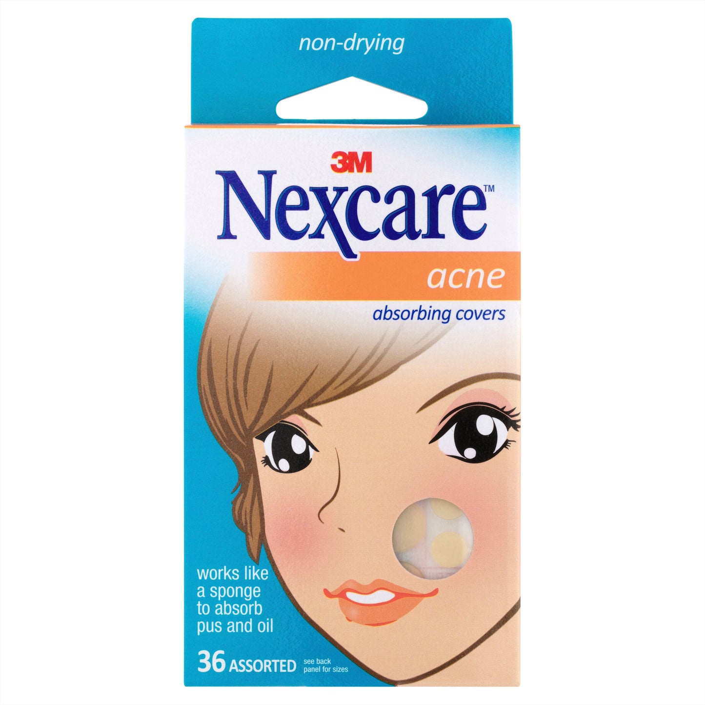 NEXCARE ACNE COVER ASSORTED 36 PACK - Cutprice Online