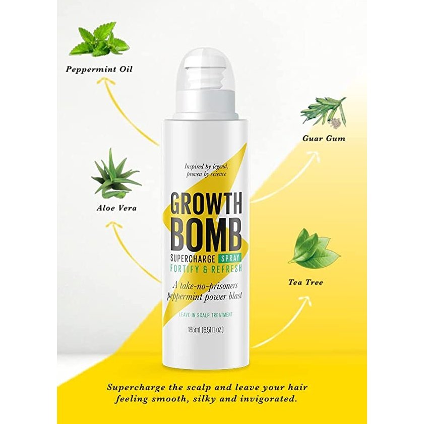 Growth Bomb Hair Growth Spray 185ml - Cutprice Online