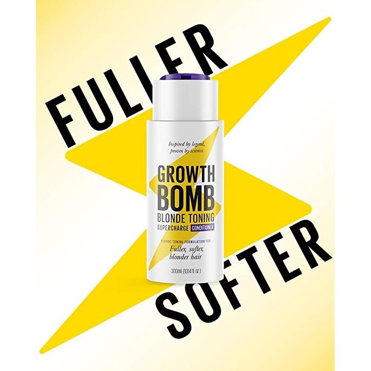 Growth Bomb Blonde Colour Enhancing Conditioner 300ml - Cutprice Online