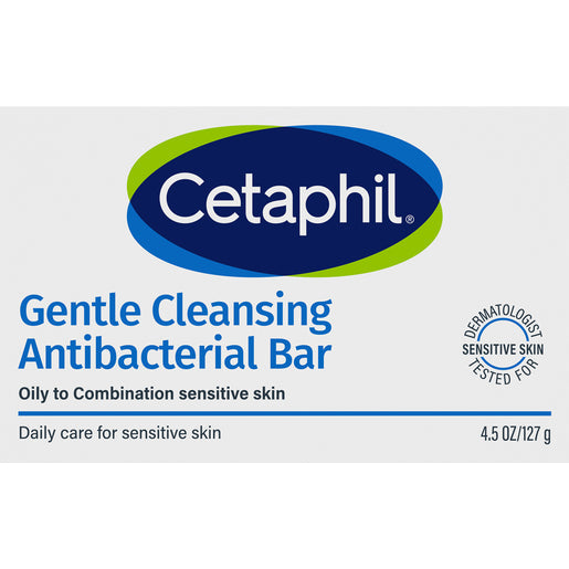 Cetaphil Antibacterial Cleansing Bar 127g