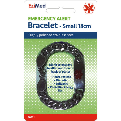 EZI MED Amcla Medical ID Bracelet Small 1 Each - Cutprice Online