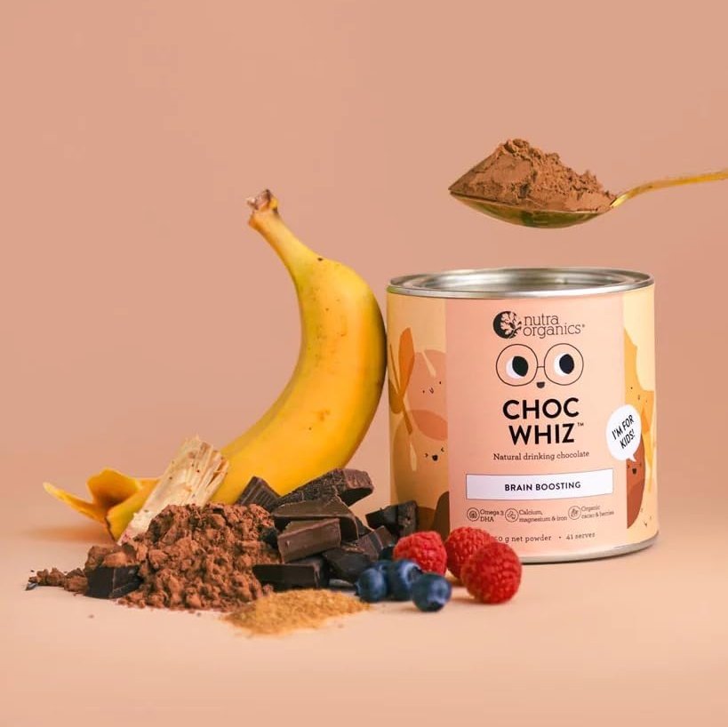 Nutra Organics Organic Choc Whiz (Brain Boosting & Gut Loving) 125g - Cutprice Online