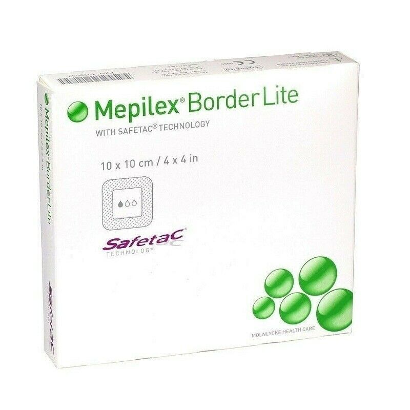 Mepilex Border Lite 10cm x 10cm 5 Foam Dressings - Cutprice Online