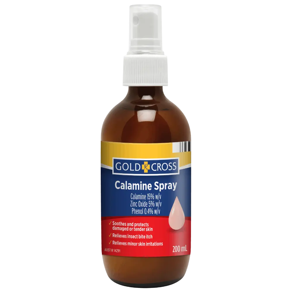 Gold Cross Calamine Lotion Spray 200ml - Cutprice Online