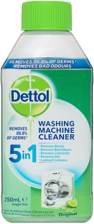Dettol Odor Eliminator Washing Machine Cleaner 250ml