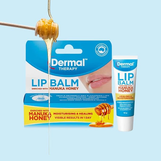 Dermal Therapy Lip Balm Manuka Honey 10g - Cutprice Online