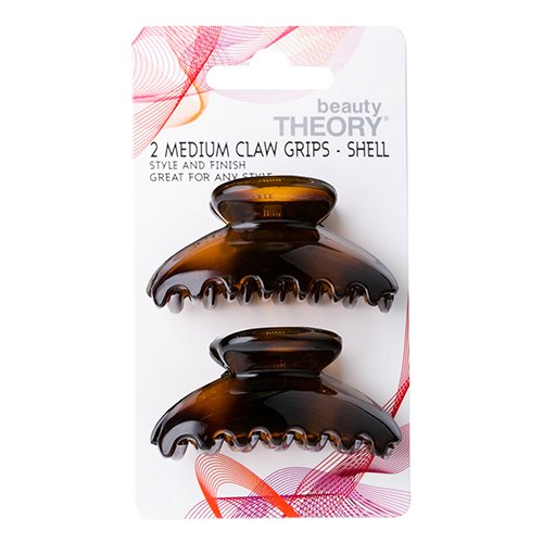 Beauty Theory Hair Claw Grip Pack Shell Medium 2 Pack - Cutprice Online