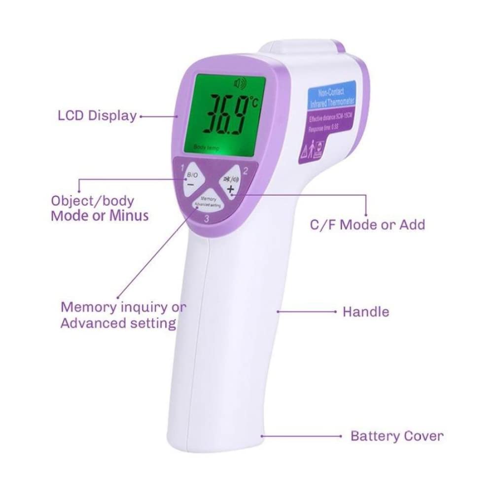 Digital Non Contact Infrared Body Thermometer (0 - 100 degrees) - Cutprice Online