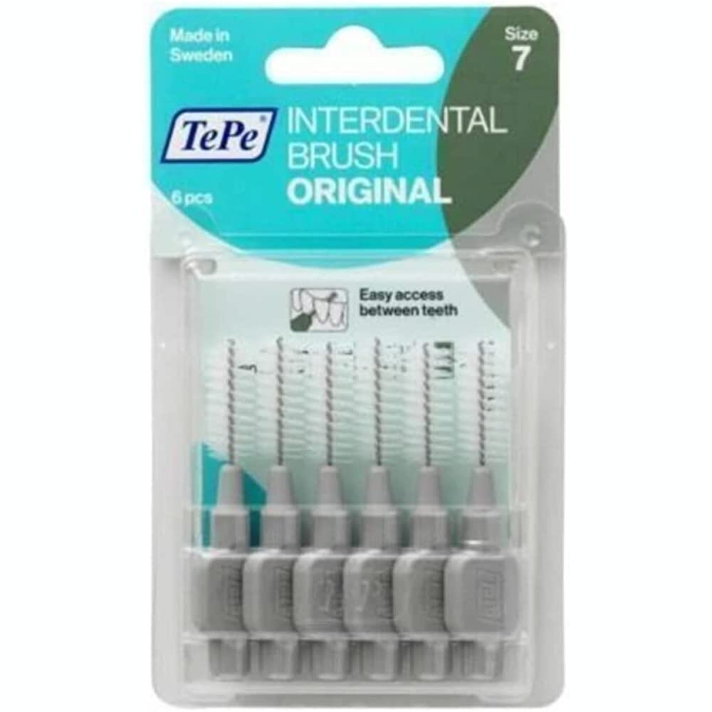 TEPE Interdental Brush Original Grey (size 7) 6pcs - Cutprice Online