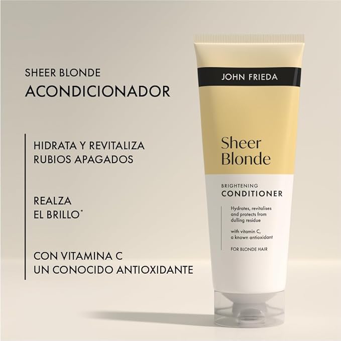 John Frieda Sheer Blonde Brightening Shampoo 250mL