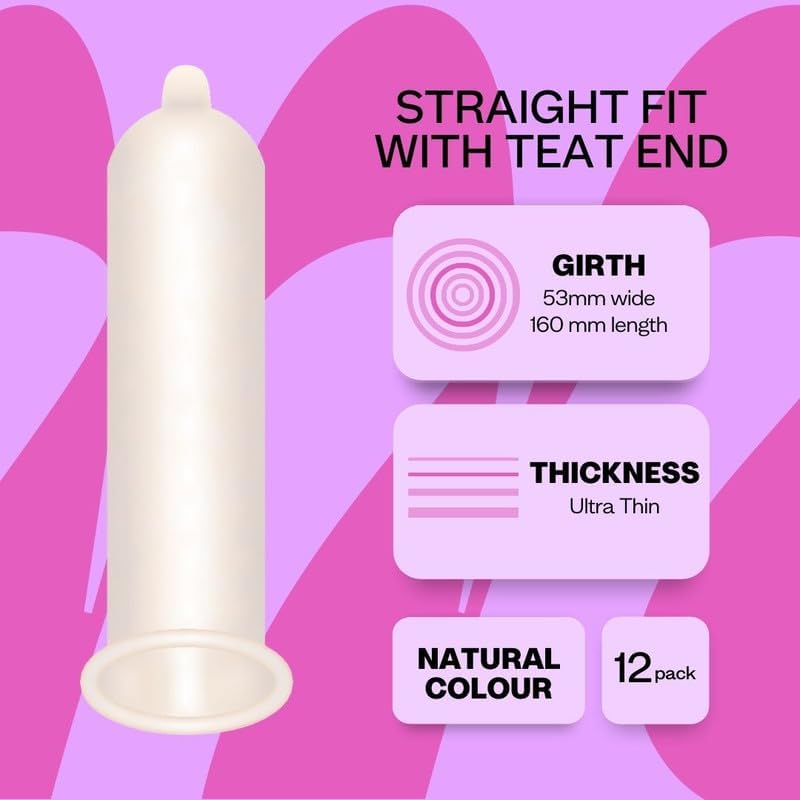 Moments Ultra Thin Extra Lub Condom 12pk
