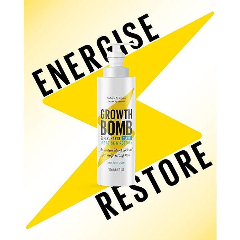 Growth Bomb Hair Growth Super Charge Serum 185ml - Cutprice Online