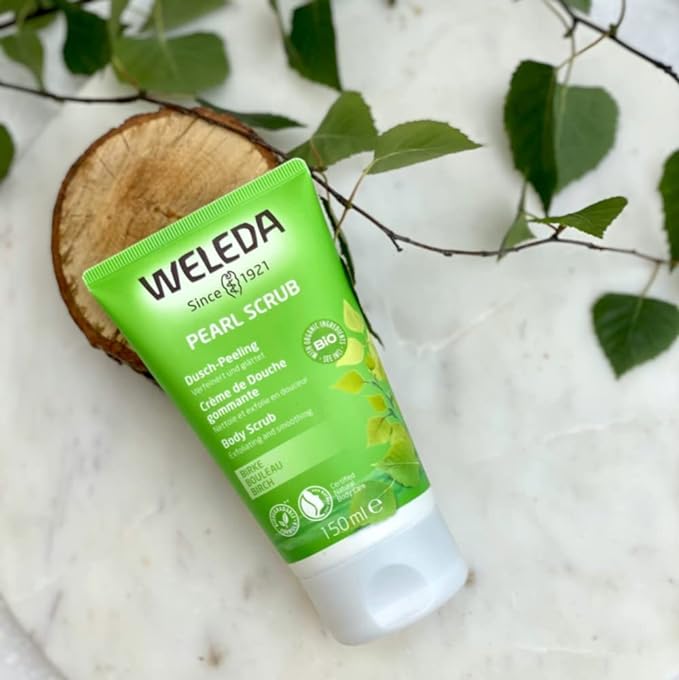 Weleda Organic Pearl Scrub Body Scrub (Birch) 150ml - Cutprice Online