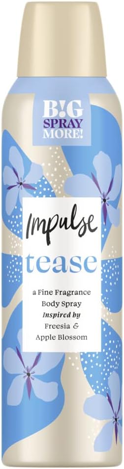 Impulse Body Spray Xxl Tease 150ml