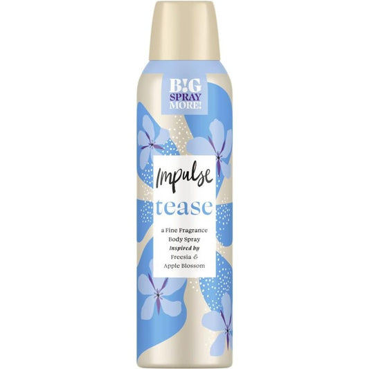 Impulse Body Spray Xxl Tease 150ml