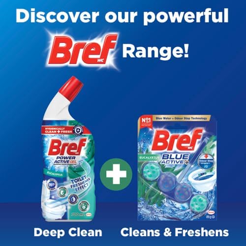 Bref Toilet Cleaner Cage Odour Stop Eucalyptus 50g