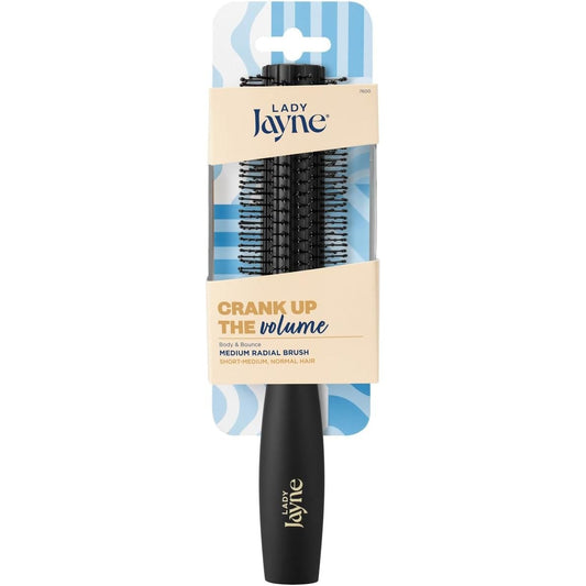 Lady Jayne Medium Radial Plastic Bristles Brush