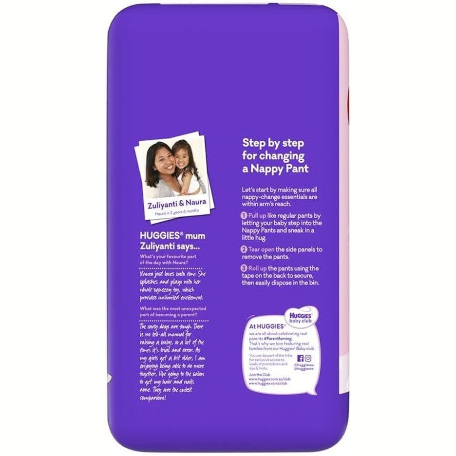 Huggies Ultra Dry Nappy Pants Girls Size 6 (15kg+) 24 Pack - Cutprice Online