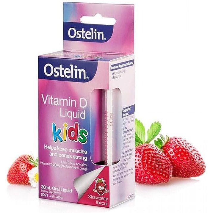 Ostelin Vitamin D (200IU) Kids Liquid 20ml - Cutprice Online