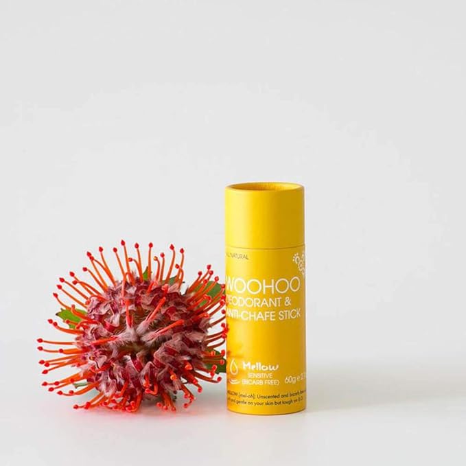 Woohoo Deodorant & Anti-Chafe Stick Mellow (Sensitive) 60g - Cutprice Online