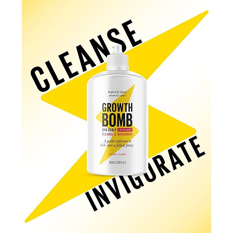 Growth Bomb Aha Scalp Exfoliant 100ml - Cutprice Online