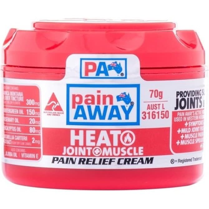 Pain Away Heat Plus Pain Relief Cream 70g - Cutprice Online
