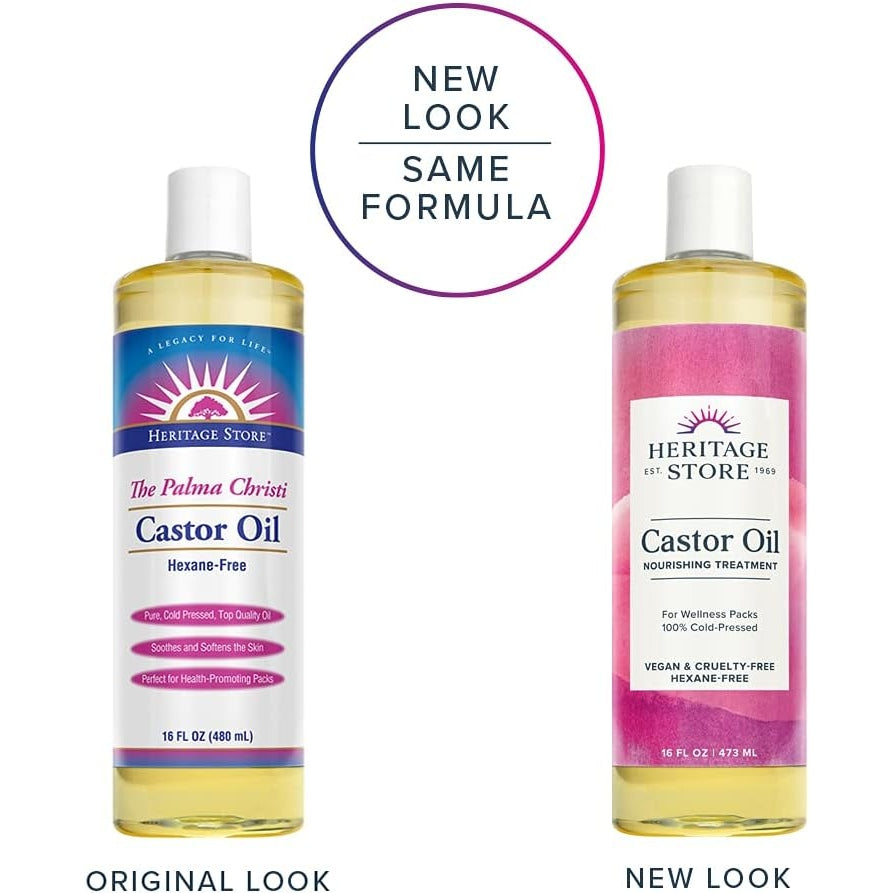 HERITAGE STORE Castor Oil Nourishing Treatment 473ml - Cutprice Online