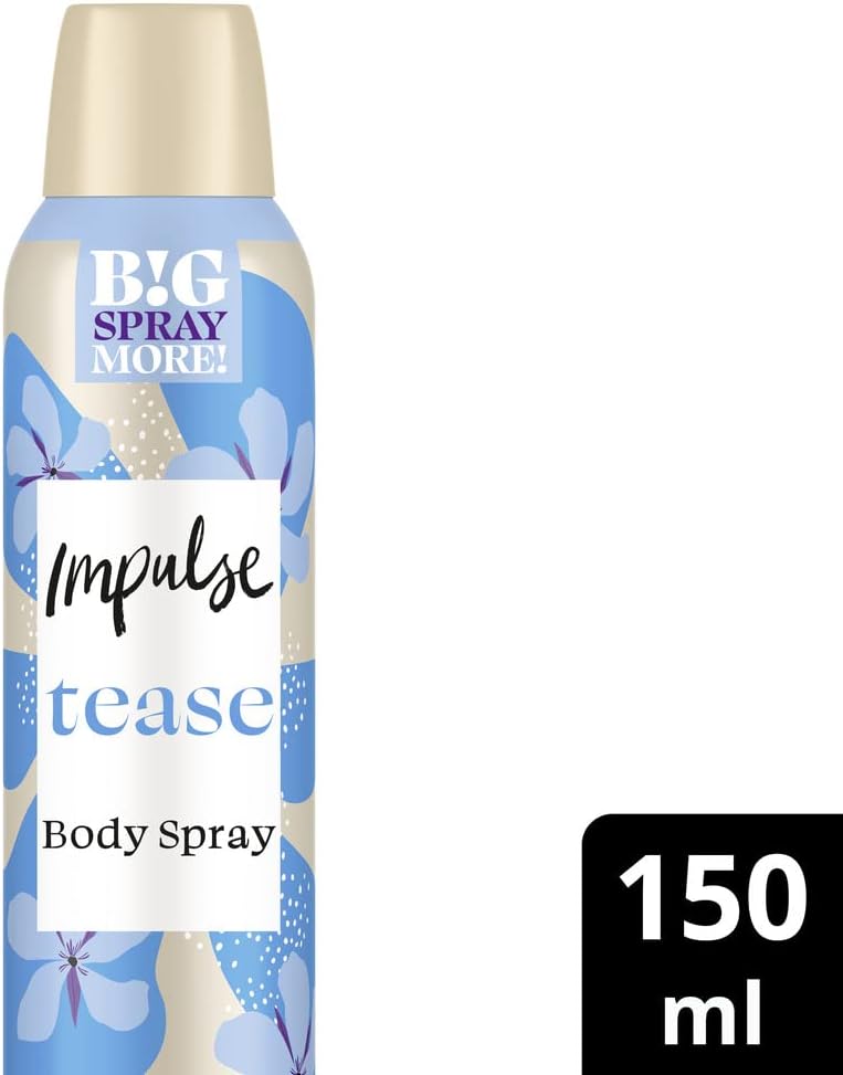 Impulse Body Spray Xxl Tease 150ml