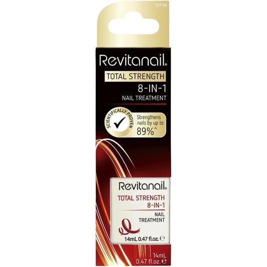 Revitanail Total Strength 8-in-1 Nail Treatment 14mL