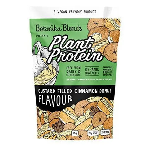 Botanika Blends Plant Protein Custard Filled Cinnamon Donut 1kg BOTANIKA BLENDS