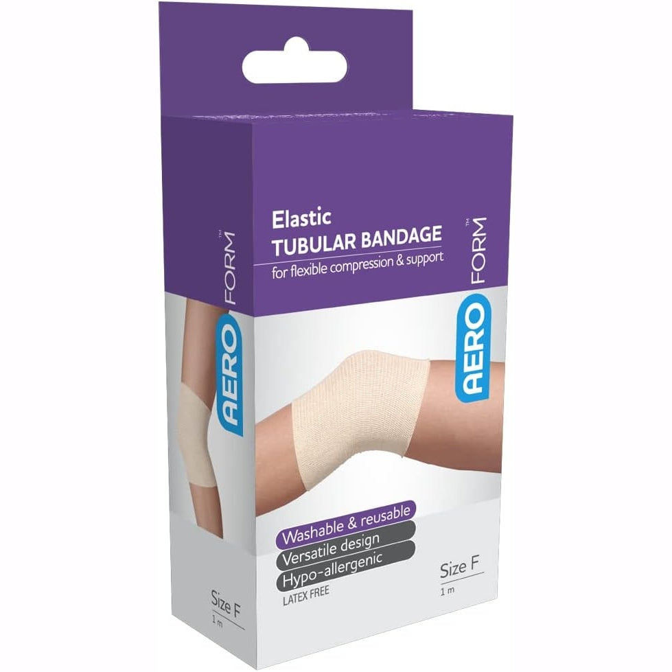 Aeroform Size F Large Legs Elastic Tubular Bandage 10cm X 1m