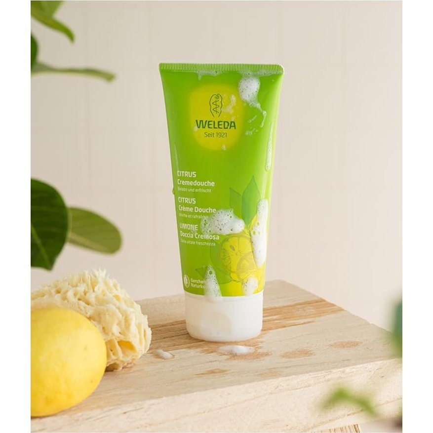 Weleda Organic Creamy Body Wash Refresh (Citrus) 200ml - Cutprice Online