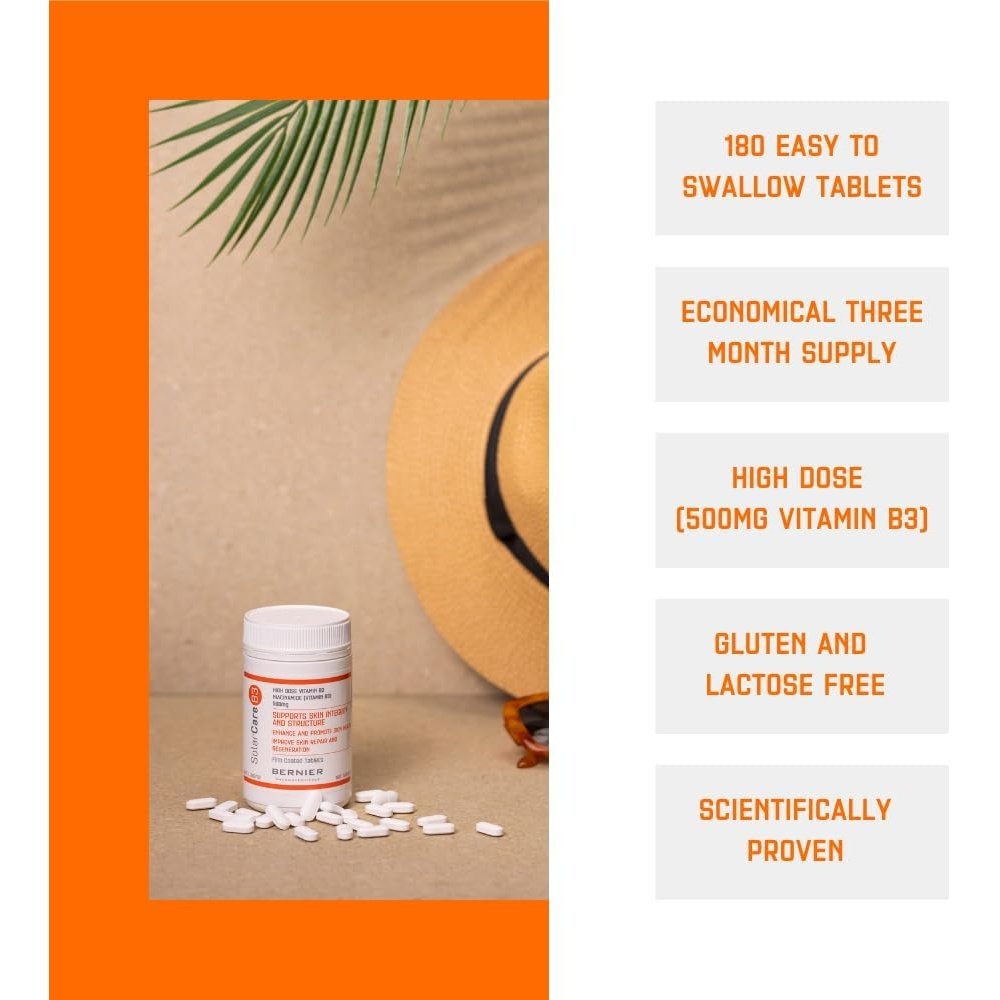 Solarcare B3 High Dose Vitamin B3 180 Tablets - Cutprice Online