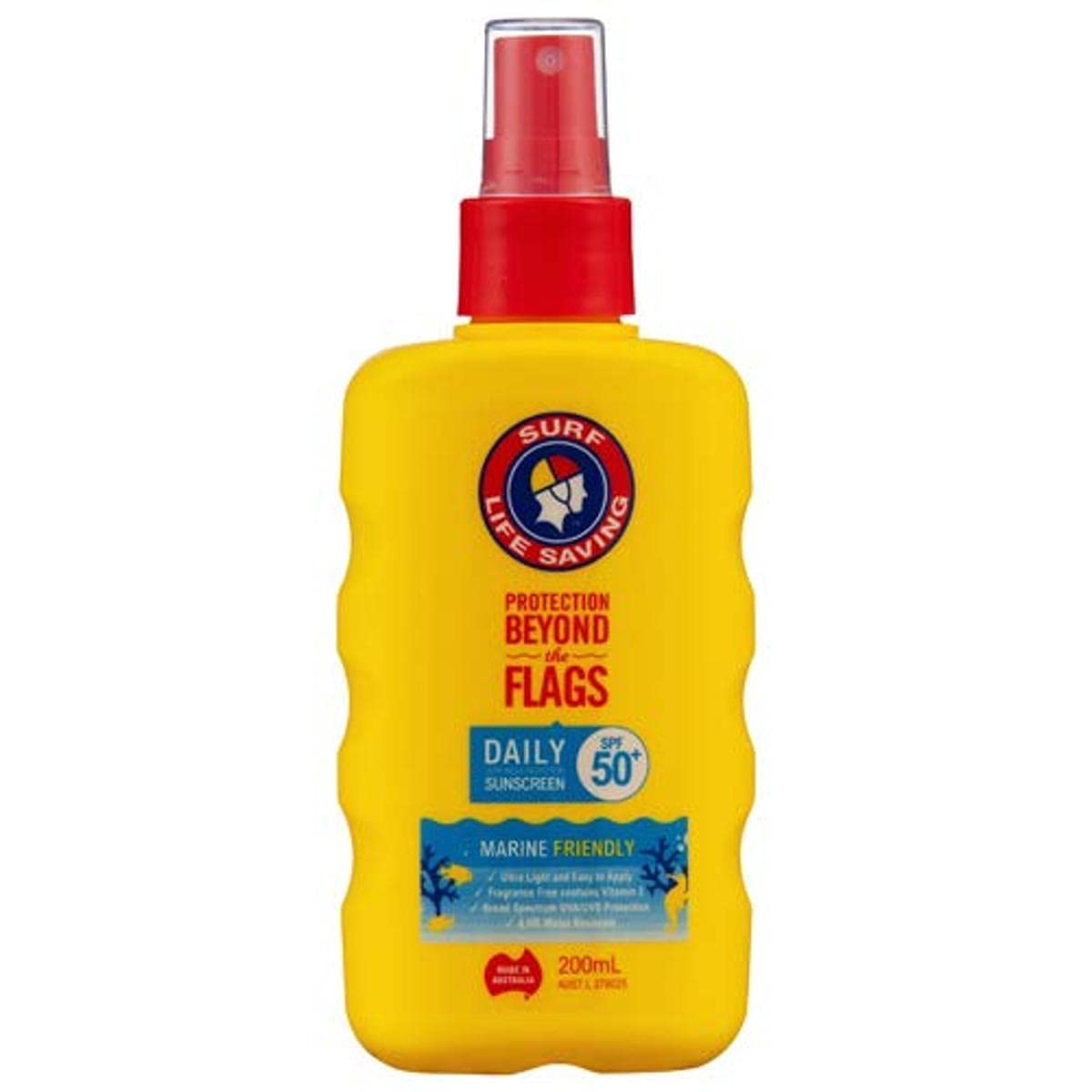 Surf Life Saving Daily Finger Spray SPF50  200mL - Cutprice Online