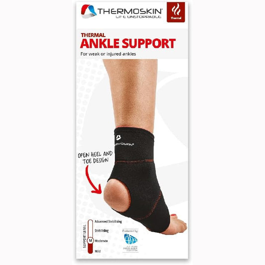 Thermoskin Thermal Ankle Support Black Small