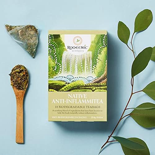 Roogenic Australia Native Anti-Inflammitea x 18 Tea Bags - Cutprice Online