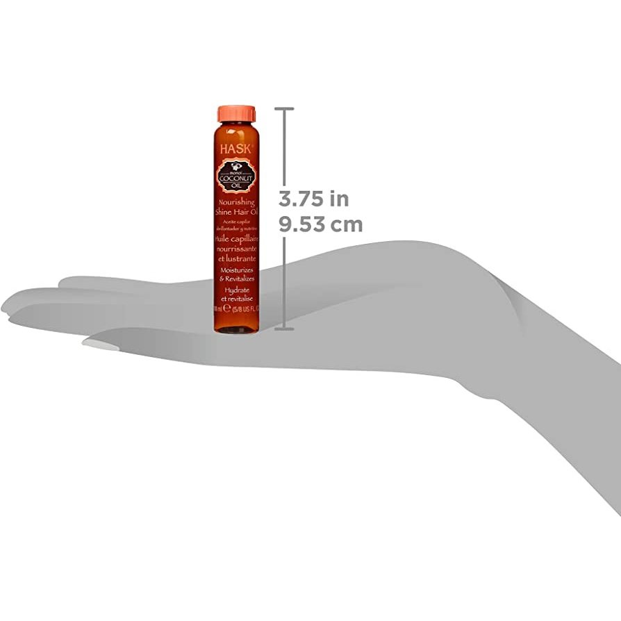 HASK COCONUT OIL VIAL 18ML - Cutprice Online