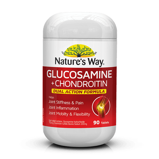 Nature's Way Glucosamine & Chondroitin 90 Tablets - Cutprice Online