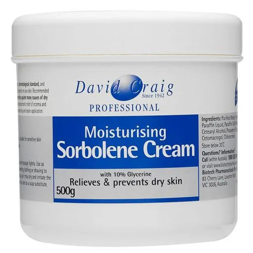 David Craig Sorbolene Cream 500g