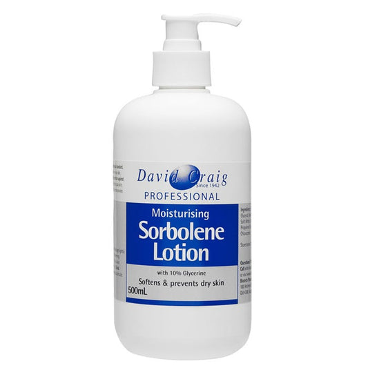 David Craig Sorbolene Lotion & Glyc 10% Pump 500g - Cutprice Online