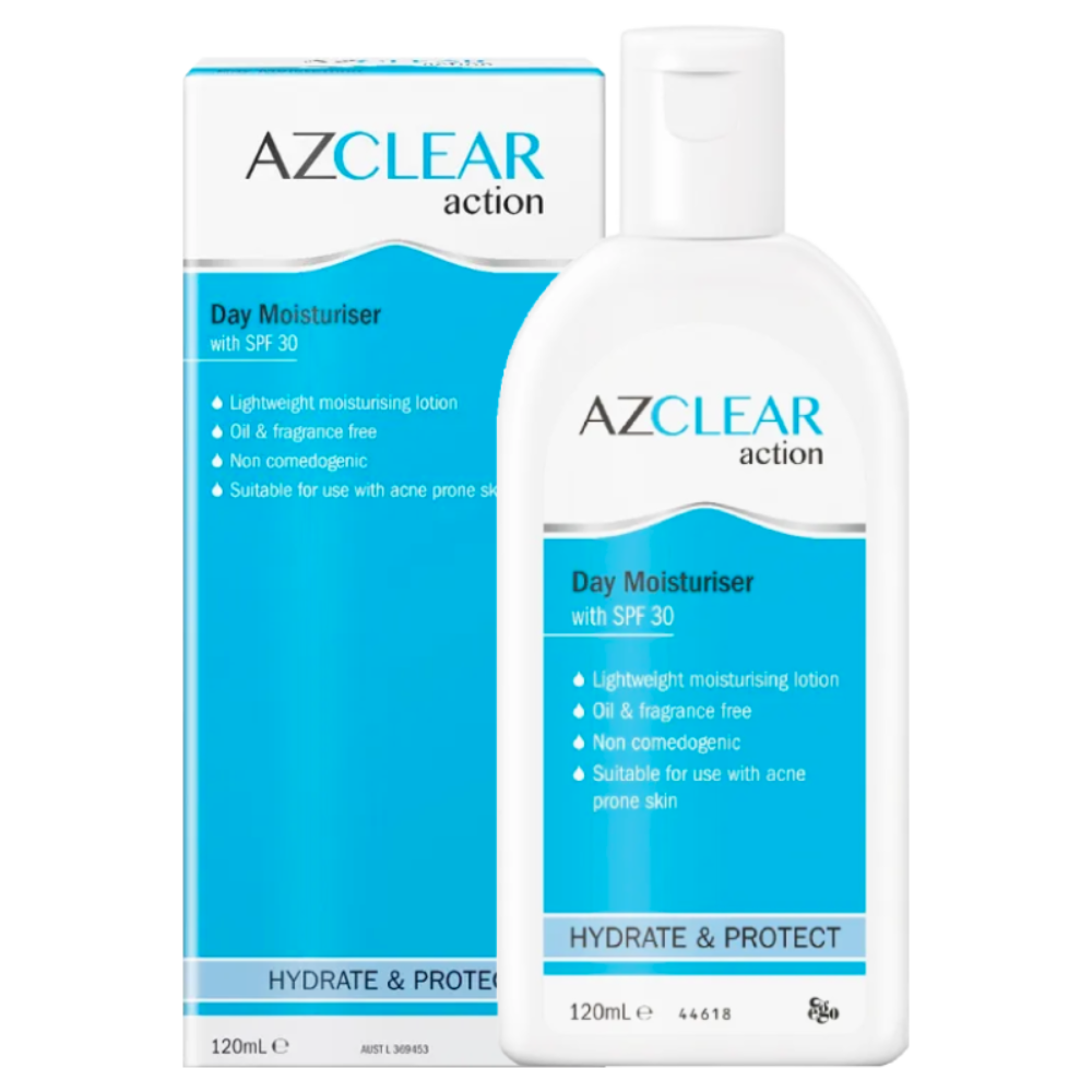 Ego Azclear Action Moisturiser SPF 30+ 120ml - Cutprice Online