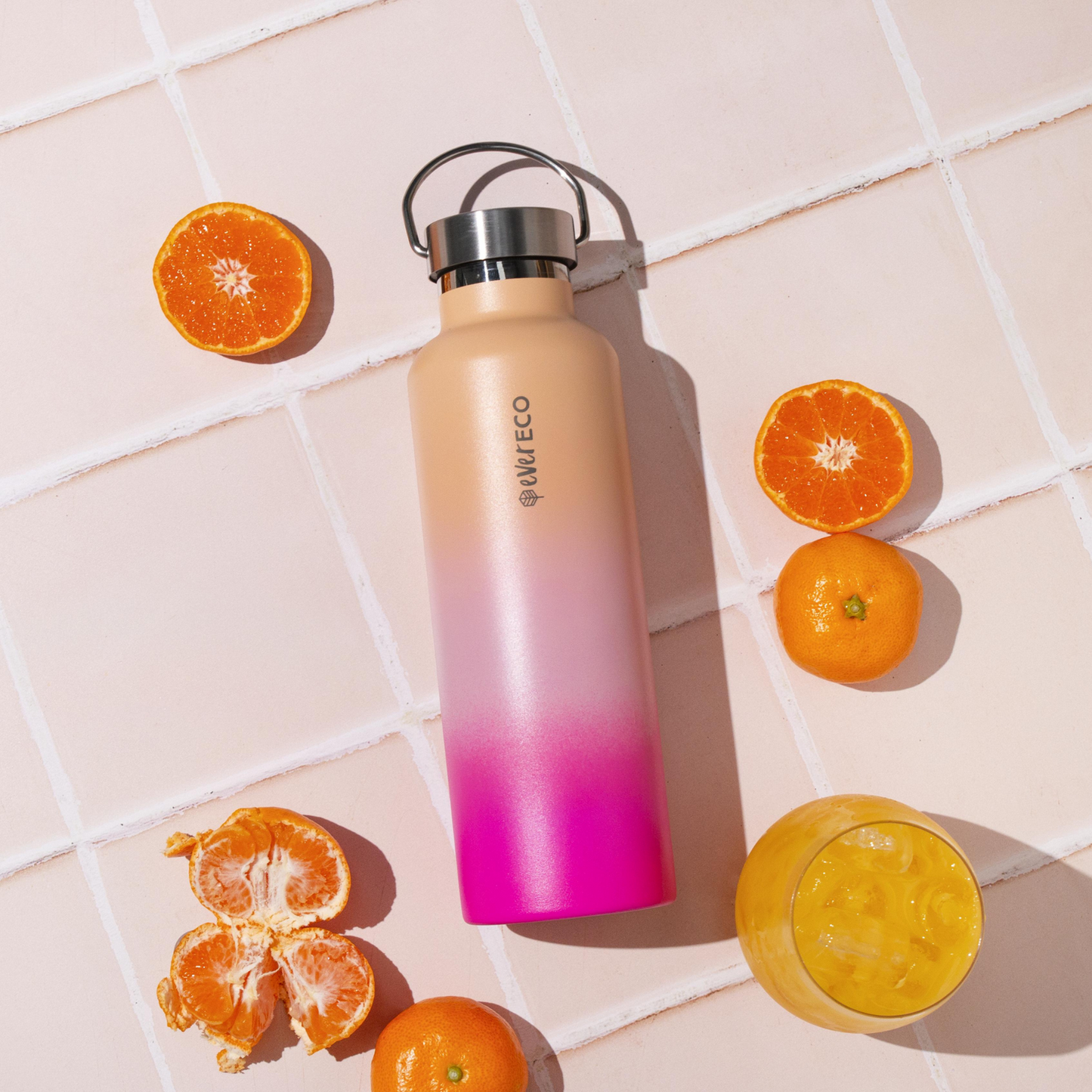 EVER ECO Insulated Stainless Steel Bottle Rise 750ml - Cutprice Online