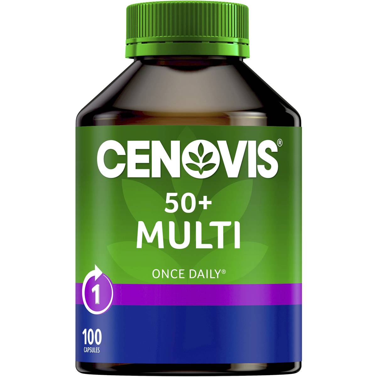 Cenovis 50+ Multi - Once-daily Multivitamin - 100 Capsules - Cutprice Online
