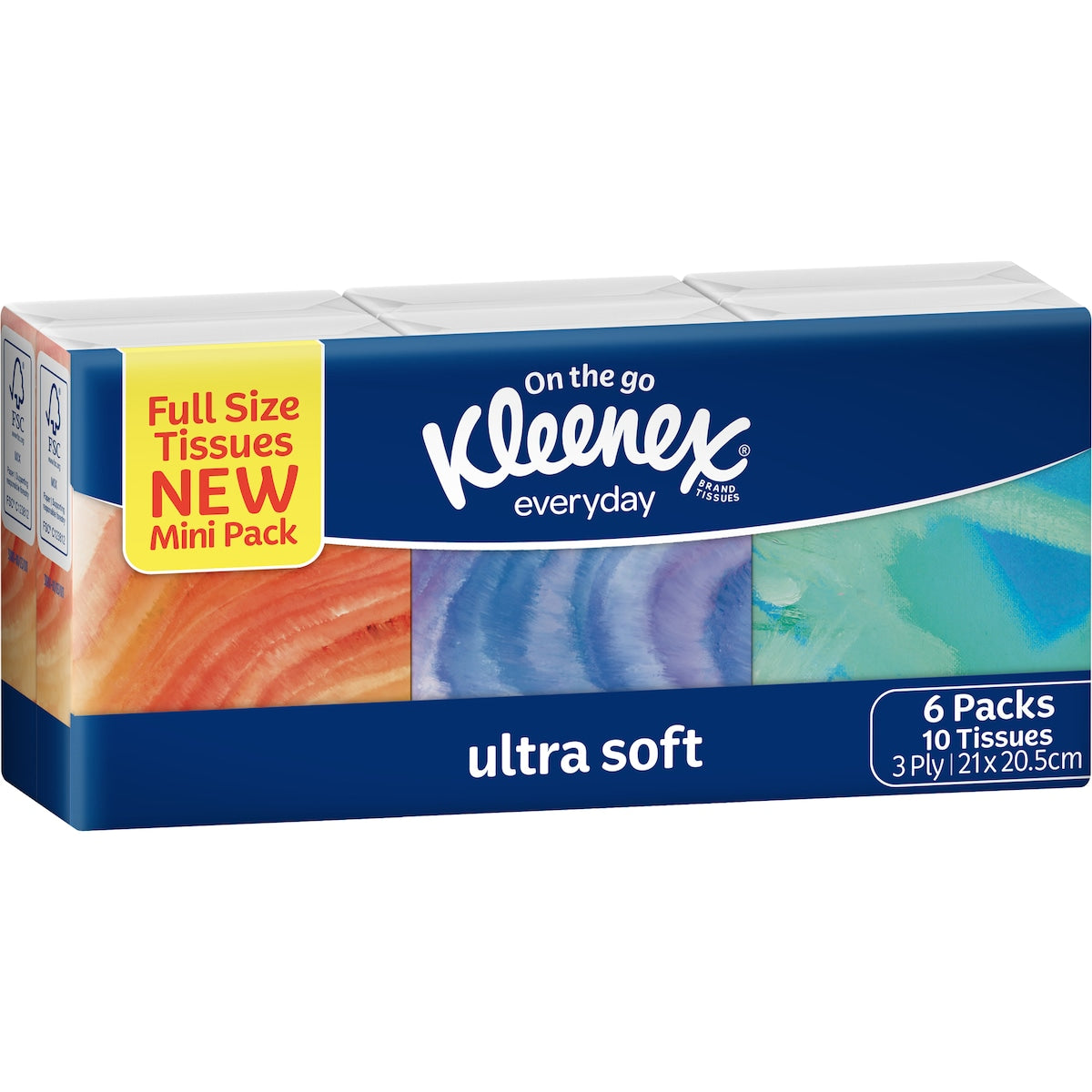 Kleenex Ultra Soft Tissues Pocket Mini Pack 6 PK - Cutprice Online