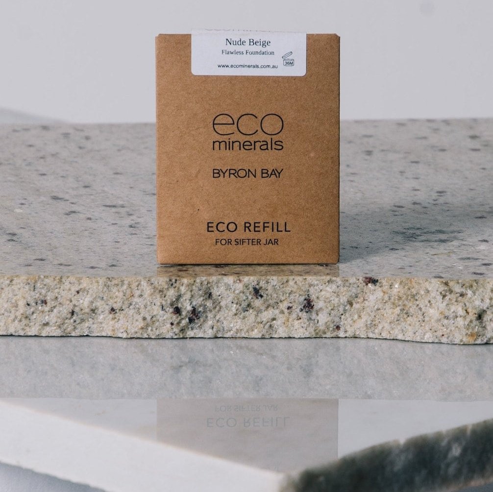 Eco Minerals Flawless Matte Mineral Foundation Nude Beige Refill 5g - Cutprice Online