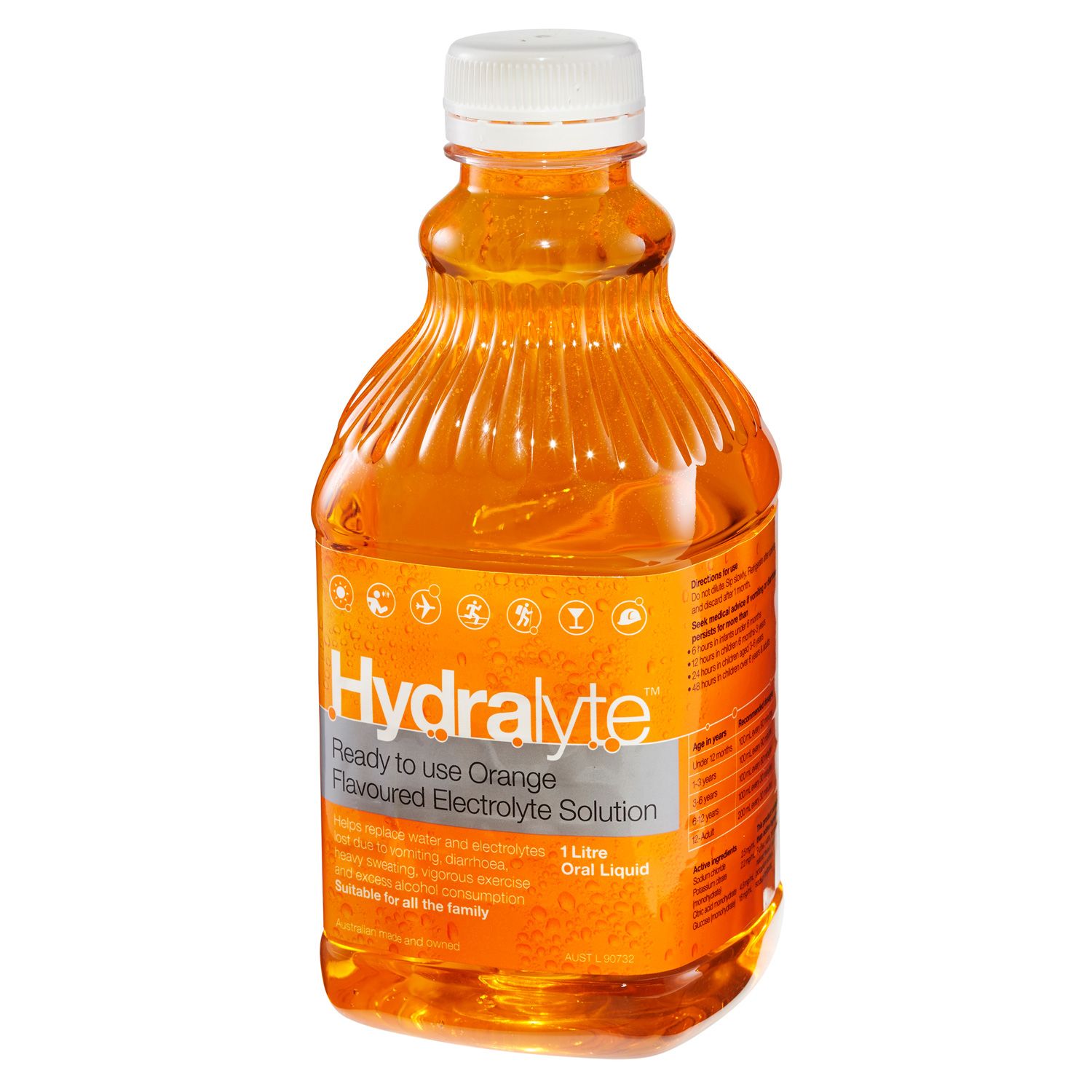 Hydralyte Liquid Orange 1Litre - Cutprice Online