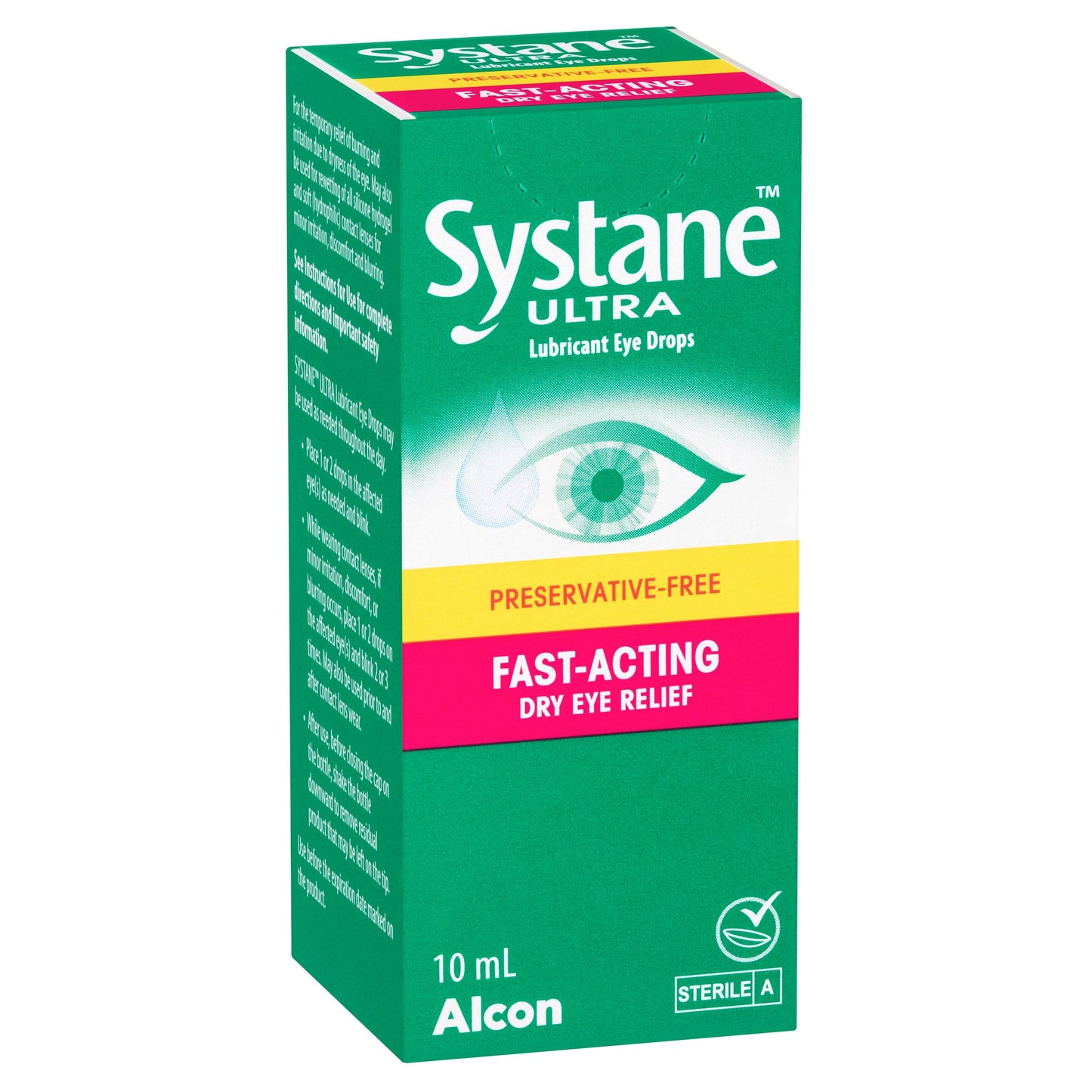 Systane Ultra Multi Dose Preservative Free Lubricant Eye Drops 10ml - Cutprice Online